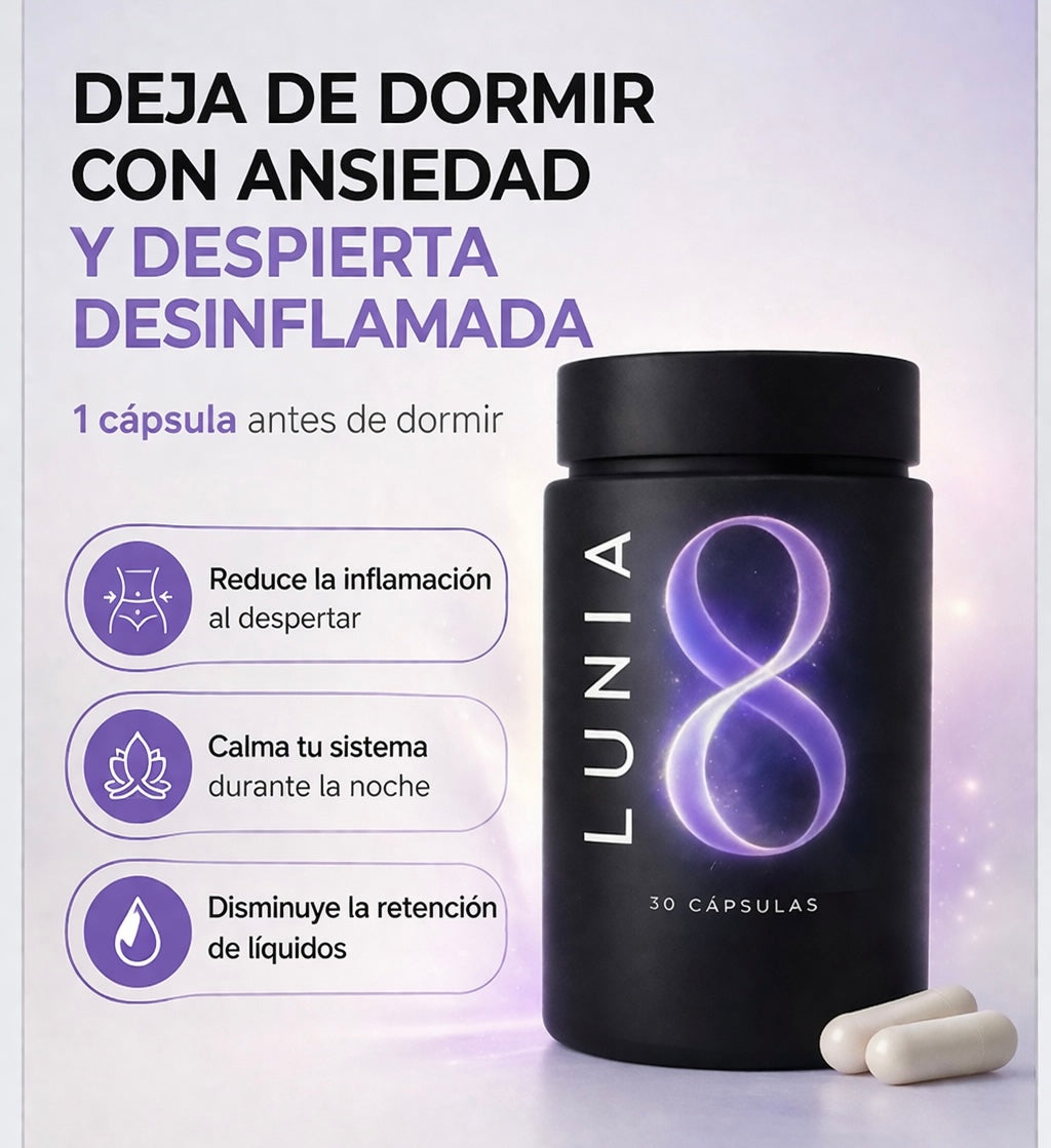 Lunia8 ®️ - Sin ansiedad y desinflamada